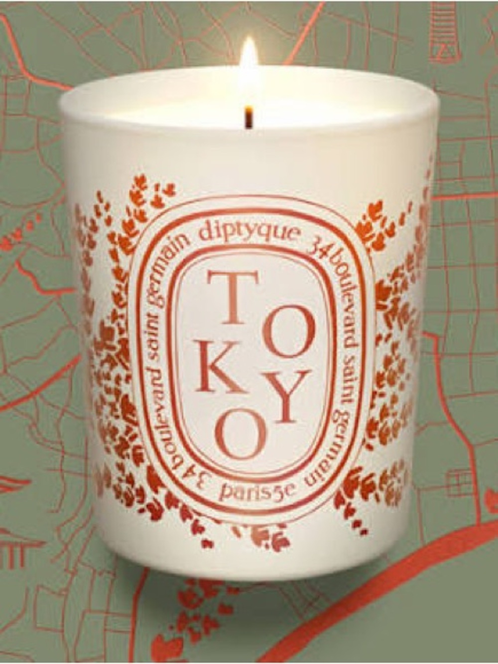 Exclusive Diptyque Tokyo 2026 City Candle - with Candle Cover (NWT)